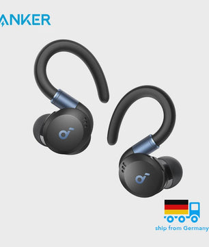 Soundcore Sport X20 Draadloze Oordopjes met Flexibele Oorhaken en Noise Cancelling