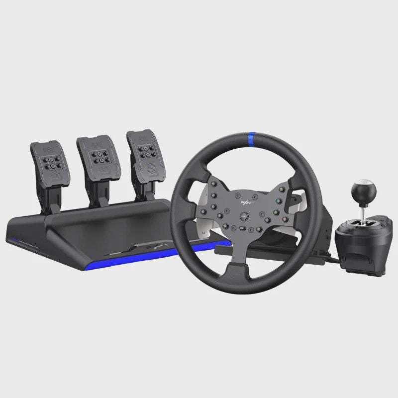 PXN V99 Racing Wheel met Force Feedback - PC, PS4, Xbox One/Series X/S