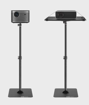 Verstelbare Projector Vloerstandaard met Tray - Ideaal voor Thuis, Kantoor & Studio