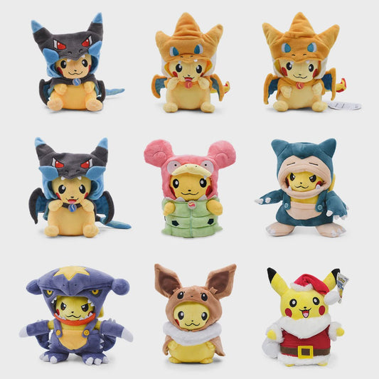 Pikachu, Eevee & Lucario Cosplay Pluche Speelgoed - 20-30CM Collectible Knuffel