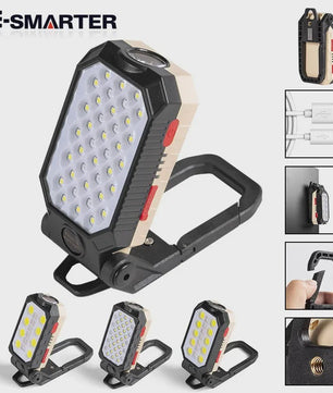 Draagbare COB Werklamp - USB Oplaadbaar & Noodverlichting