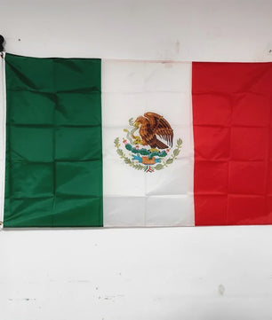 Mexico Vlag 90x150 cm - Officiële Nationale Banner voor Binnen en Buiten
