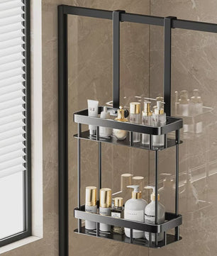 Douche Opbergrek 2-Laags Zonder Boren - Wandmontage Organizer