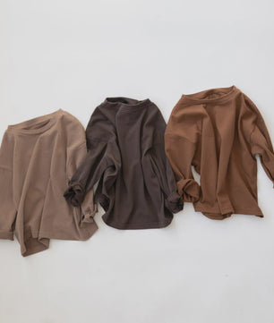 Basic Kinder T-shirt Lange Mouw - Zachte Katoen voor Jongens & Meisjes