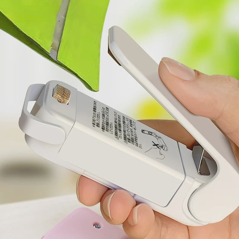 Mini Heat Sealer Machine: Sluit Plastic Zakken Snel en Gemakkelijk