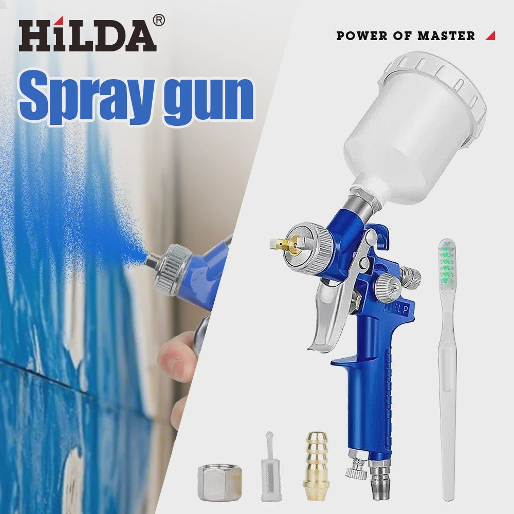 HILDA H2000 HVLP Mini Verfspuitpistool - Compact & Efficiënt