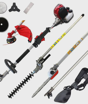 Krachtige 6-in-1 Bosmaaier & Grastrimmer met FKGX50 4-takt motor