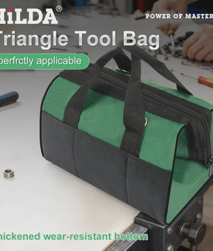 HILDA Stevige Oxford Gereedschapstas - Multifunctionele Draagbare Opbergtas voor Elektrisch Gereedschap
