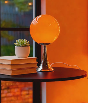 Glazen Bol Tafellamp Nordic Design - Sfeervolle Verlichting met 3 Kleurtemperaturen
