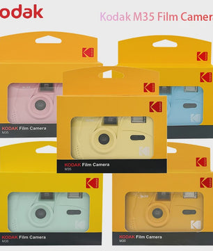 Kodak M35 Filmcamera - Herbruikbaar, Retro & Draagbaar 35mm Fototoestel
