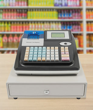 Elektronische Kassaregister met 48 Toetsen en LED Display - Ideaal voor Horeca & Winkels