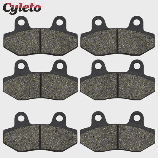 Cyleto Motor Remblokken Voor/Achter - Hyosung GT125, GT250, GT650, GV650, GV700