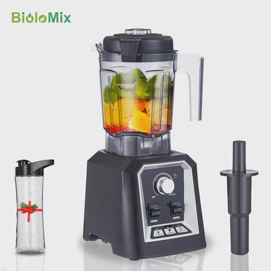 BioloMix Krachtige Keuken Blender met 2L Jar - Smoothie, Sap & IJscrusher