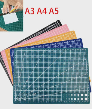 PVC Snijmat A3/A4/A5 - Beschermende Werkbank Onderlegger voor Handwerk, Naaien & Precisiewerk
