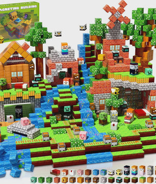 Magnetische Bouwstenen Speelgoed - Creatieve Architectuur Model Set voor Kinderen