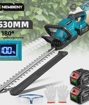 Elektrische Heggenschaar met 180° Verstelbare Handgreep - Compatibel met Makita Accu