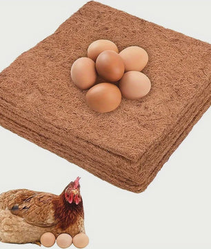 Duurzame Kokosvezel Nestmatten voor Kippen - Herbruikbaar Legnest Materiaal