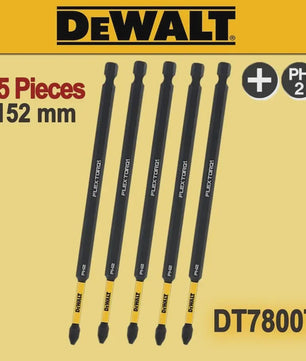 DEWALT PH2 152mm Impact Schroefbit - Hoge Hardheid & Versterkt