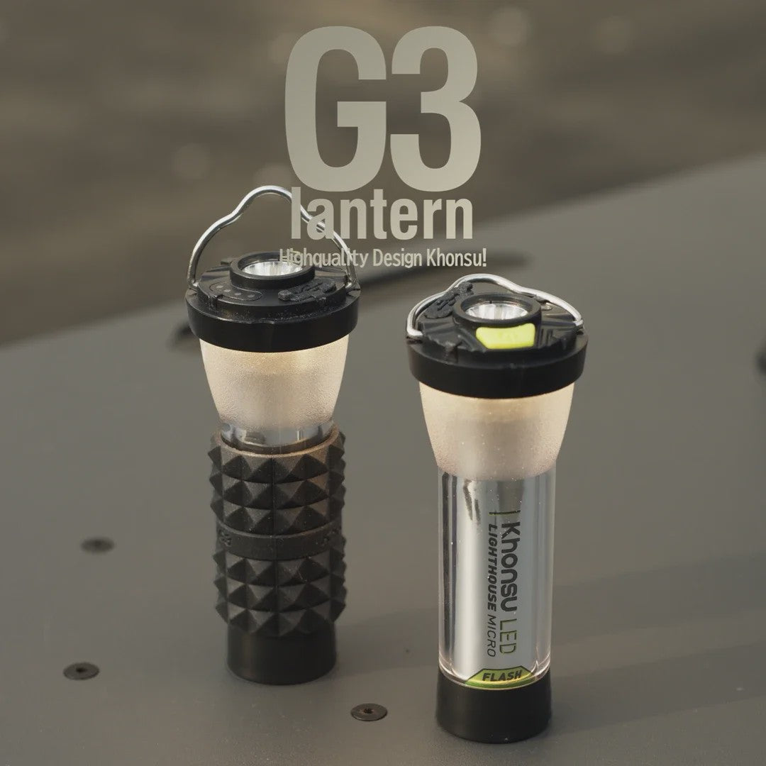 GZ Lighthouse Campinglamp - 3000mAh, Lange Batterijduur, LED Sfeerverlichting & Zaklamp