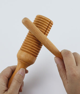 Handgemaakt Houten Kikker Percussie Instrument - Orff Instrument voor Muziek en Ontspanning