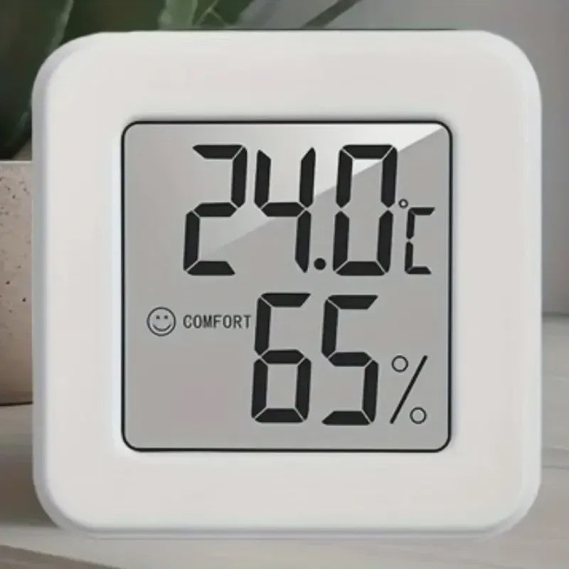 Compacte Digitale Thermometer en Hygrometer - Meet Temperatuur & Vochtigheid Binnenshuis