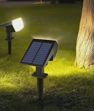 59 LED Solar Spotlight - Waterdichte Tuinlamp met Grondpin & Automatische Verlichting