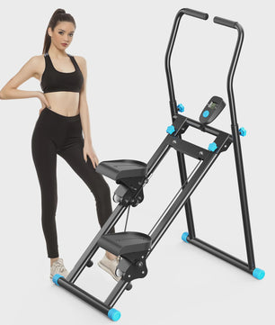 New Version Vertical Climber Machine -Compact Folding Cardio Stepper for Full-Body Workout,Ideal for Home Gym Exercise Equipment