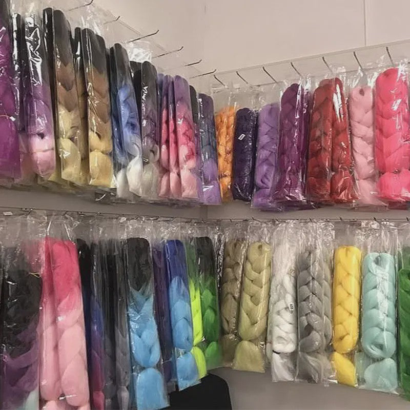 Kanekalon Jumbo Braids - Synthetisch Vlecht Haar voor Krullende Extensions