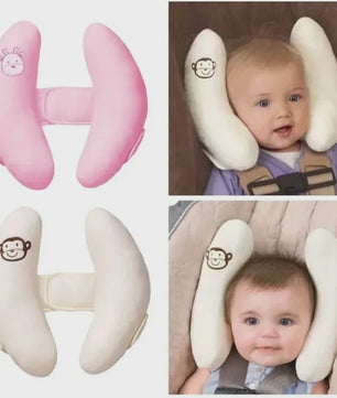 Baby Hoofd en Neksteun Kussen voor Autostoel & Kinderwagen - Verstelbaar Slaapkussen