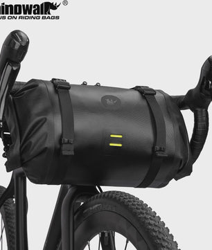 Rhinowalk Waterdichte Fietstas Stuurtas 12L - Multifunctioneel & Draagbaar voor MTB/Racefiets