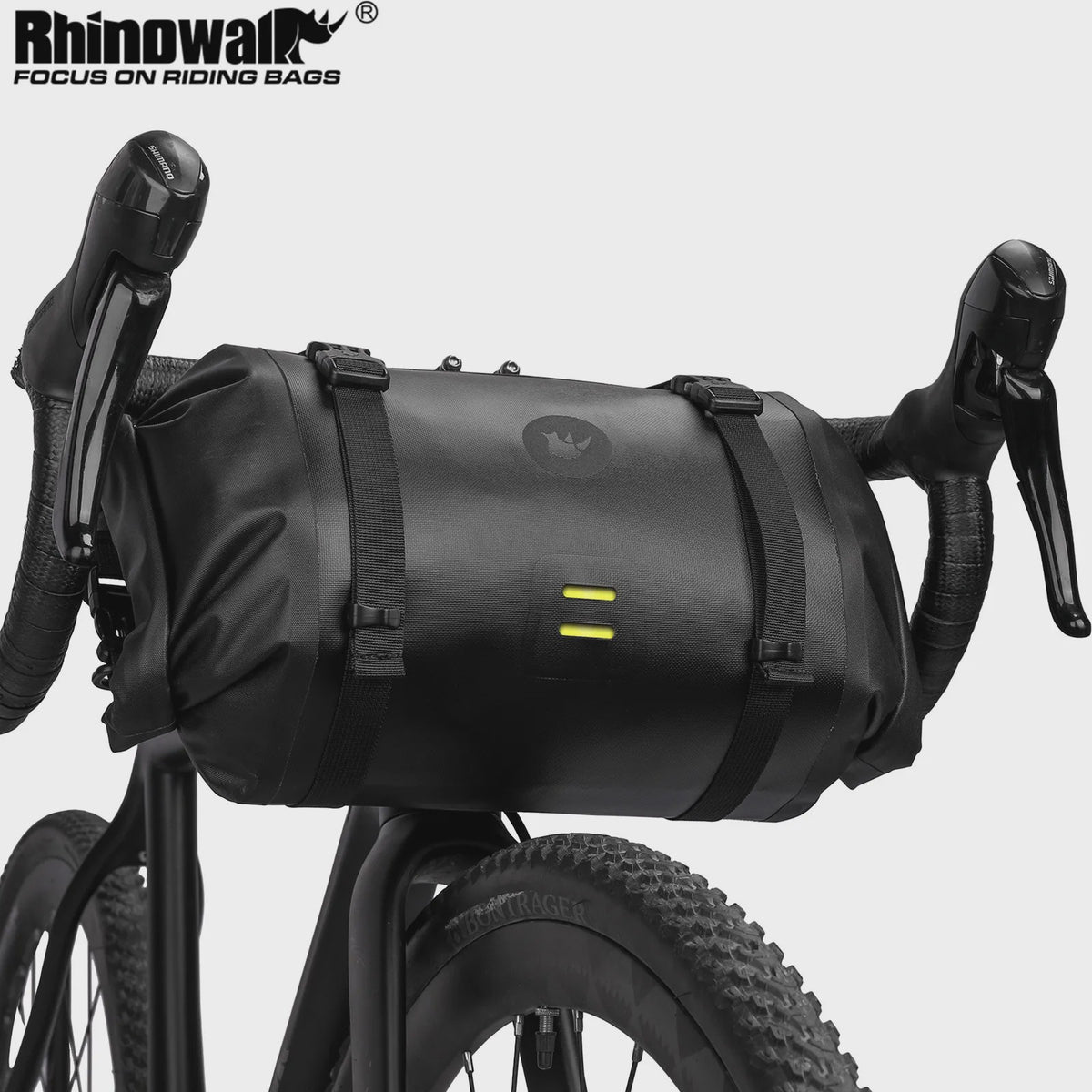 Rhinowalk Waterdichte Fietstas Stuurtas 12L - Multifunctioneel & Draagbaar voor MTB/Racefiets