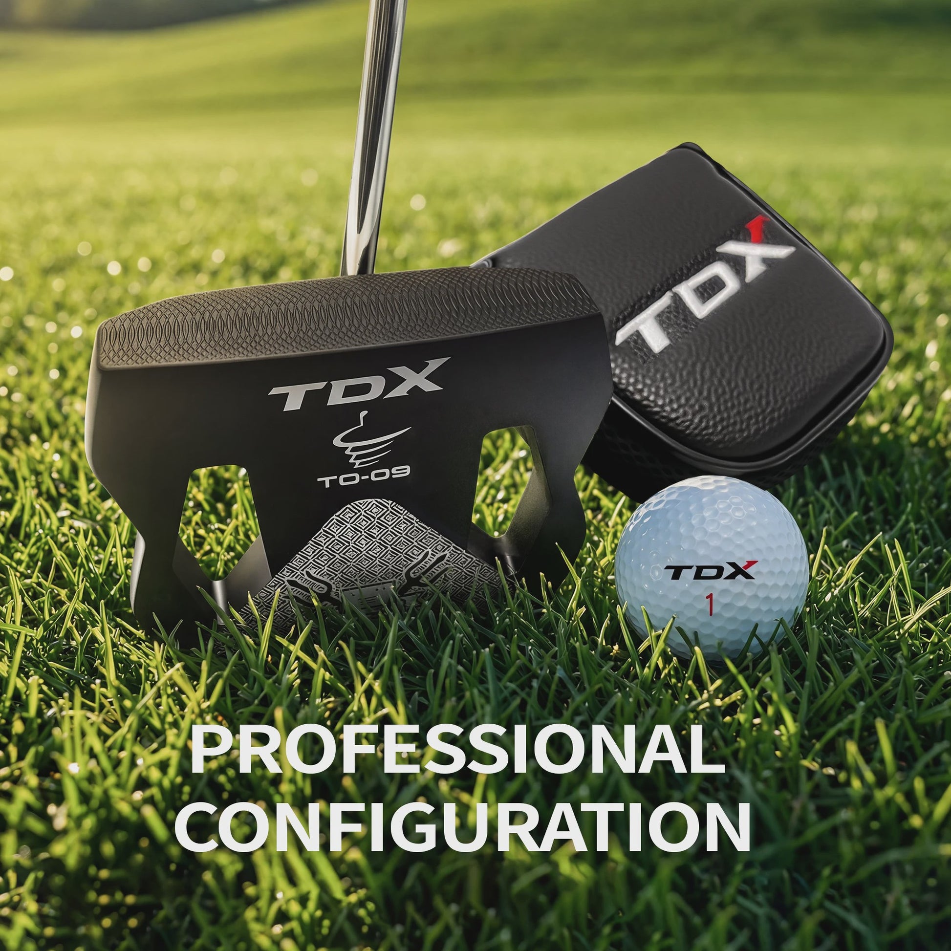 TDX-TB09 Heren Golf Putter: Stabiel, Vergevingsgezind met Automatische Centrering