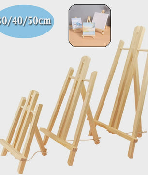 Houten Mini Ezel Display Stand 30/40/50cm - Voor Kunst, Foto's & Decoratie