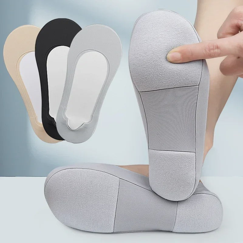 Onzichtbare Dames Sokken met Schokabsorberende Zool - Comfort en Steun