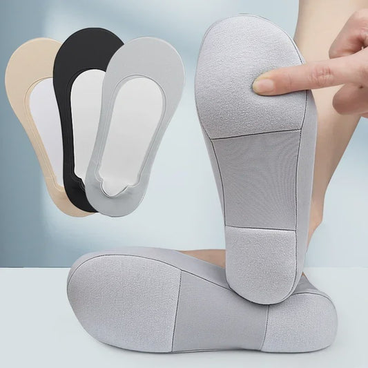 Onzichtbare Dames Sokken met Schokabsorberende Zool - Comfort en Steun