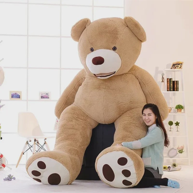 Reusachtige Knuffelbeer Pluche - 100-260cm Ongevuld - Zacht & Groot - Cadeau voor Kinderen