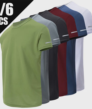 Heren Sneldrogend T-shirt - Comfortabel & Sportief - Meerdere Kleuren & Grote Maten