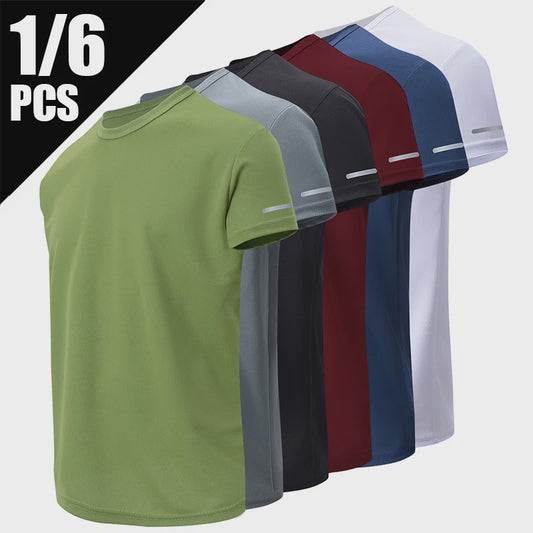 Heren Sneldrogend T-shirt - Comfortabel & Sportief - Meerdere Kleuren & Grote Maten