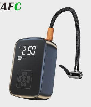 Draagbare Draadloze Luchtpomp 150PSI met LED Verlichting - Voor Auto, Motor & Fiets
