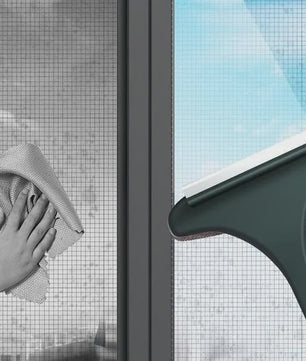 Multifunctionele Horrenborstel en Raamwisser - Dubbelzijdig Reinigen