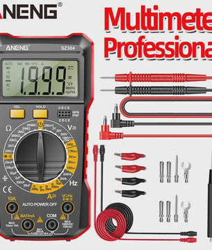 ANENG SZ304 Digitale Multimeter: Hoge Precisie AC/DC Spanning, Stroom, Weerstand & NCV Tester
