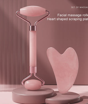 Gezichtsroller & Gua Sha Set - Resin Massage Roller voor Gezicht, Nek en Ogen - Beauty & Huidverzorging