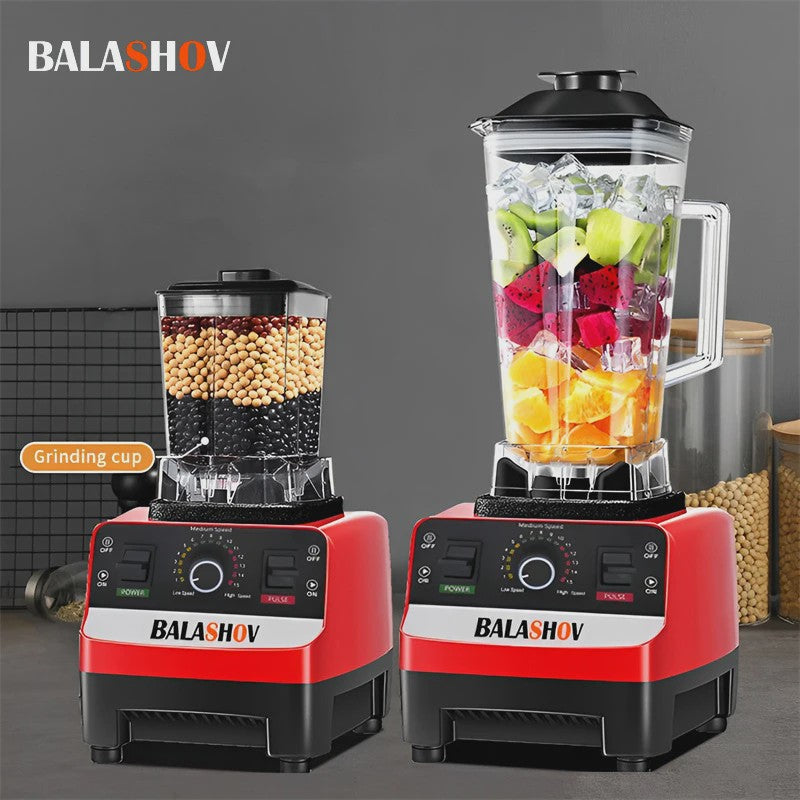 Krachtige 2000W Professionele Blender & Foodprocessor - IJs Crushen, Smoothies Maken & Juicen