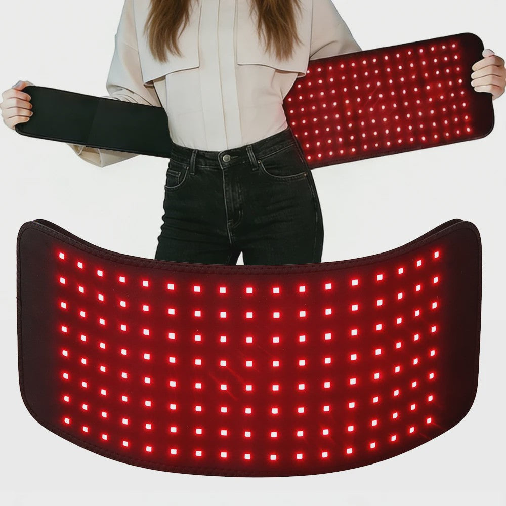 3-in-1 LED Infrarood Therapie Body Pad - Draagbare Wrap voor Rug, Schouder, Taille - 660/850 NM