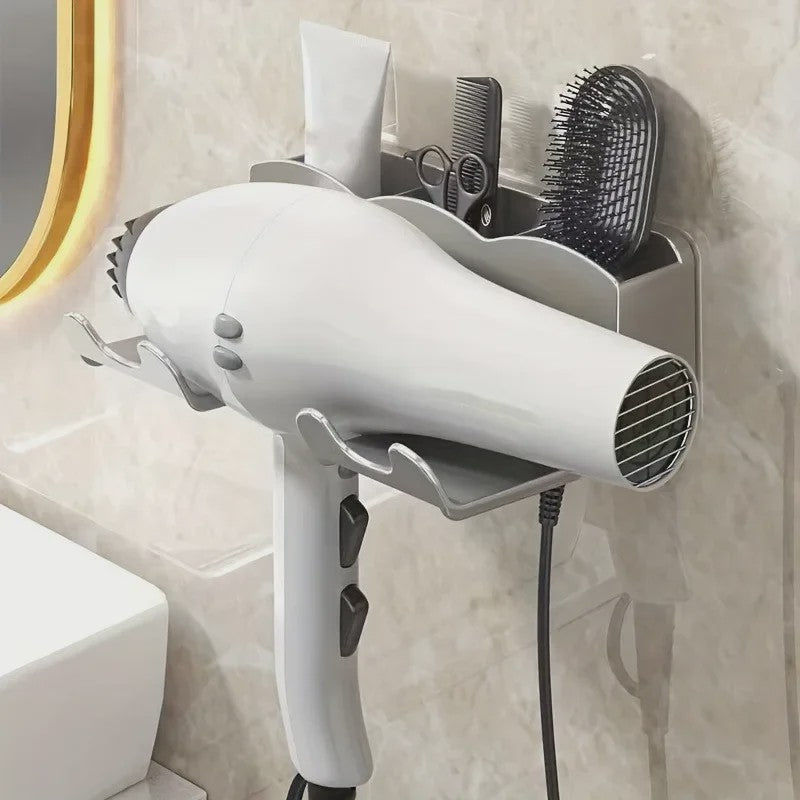Badkamer Haarfohn Houder - Wandmontage & Ruimtebesparend