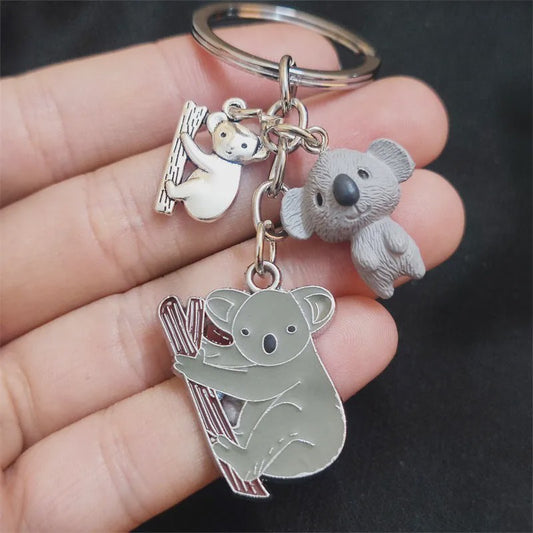 Schattige Koala Sleutelhanger - Uniek Dieren Pendentief voor Dames en Heren
