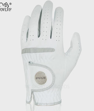 Heren Golfhandschoen met Magnetische Marker - Ademend Microvezel