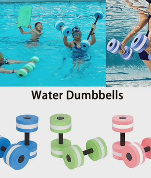 Multicolor EVA Water Dumbbells voor Aquatische Fitness en Zwembad Oefeningen