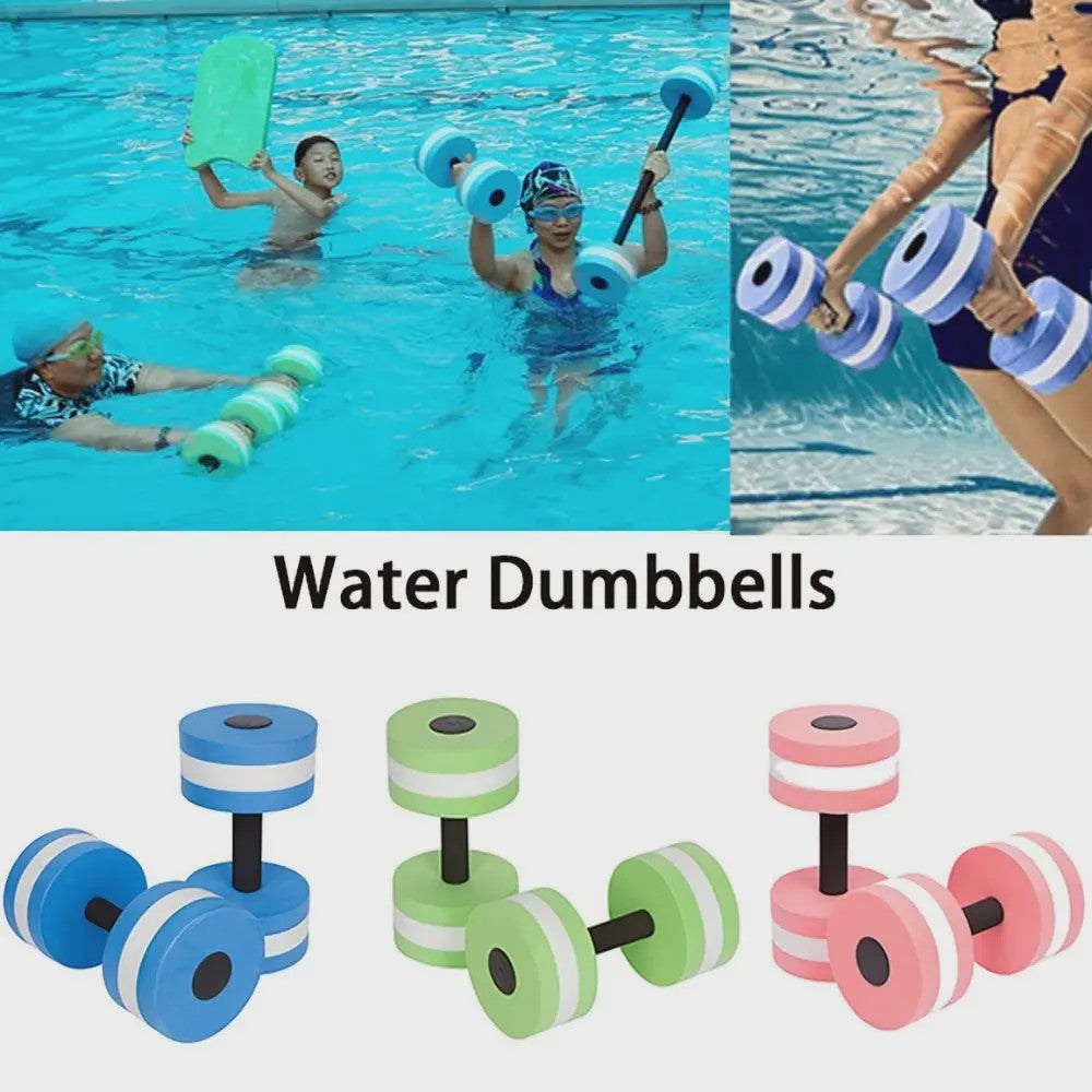 Multicolor EVA Water Dumbbells voor Aquatische Fitness en Zwembad Oefeningen