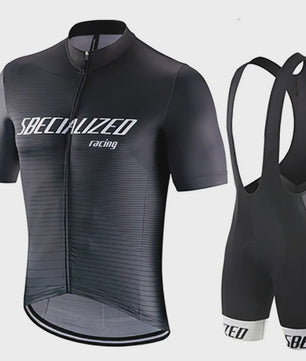 Pro Team Fietskleding Set: Zomer Wielershirt & Bib Shorts voor Racefiets en MTB